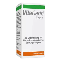 VITA GERIN Minkštos kapsulės Forte, 30 vnt
