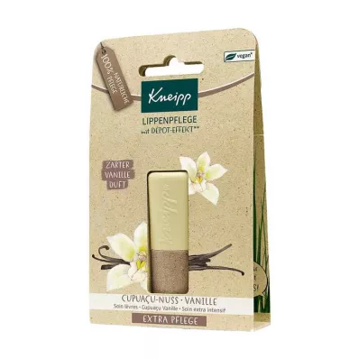 KNEIPP Lūpų priežiūros priemonė Extra Plant Cupuacu-Nut-Vanilla, 1 vnt