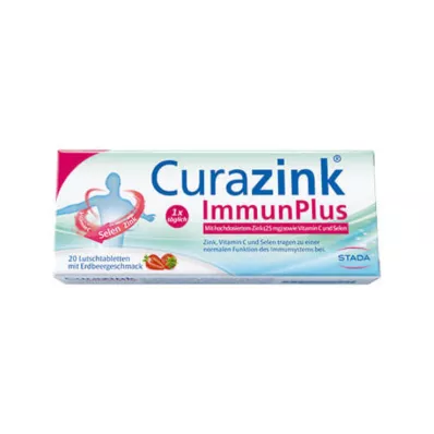CURAZINK ImmunPlus pastilės, 20 vnt CURAZINK ImmunPlus pastilės, 20 vnt