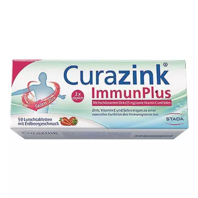CURAZINK ImmunPlus pastilės, 50 vnt CURAZINK ImmunPlus pastilės, 50 vnt