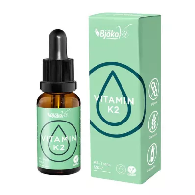 VITAMIN K2 MK7 all-trans 100 µg veganiniai lašai, 20 ml