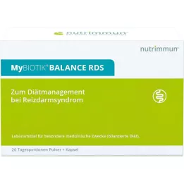 MYBIOTIK BALANCE RDS 20x2 g Plv.+20 kapsulių, 1 P