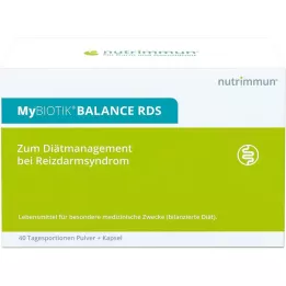 MYBIOTIK BALANCE RDS 40x2 g Plv.+40 kapsulių, 1 P