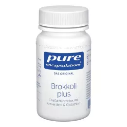 PURE ENCAPSULATIONS Brokoliai plius kapsulės, 30 vnt
