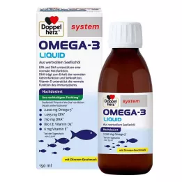 DOPPELHERZ Omega-3 skysta sistema, 150 ml