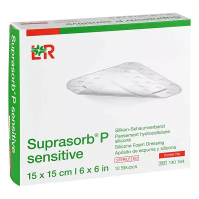 Suprasorb P jautrus PU-Schaumv.bor.lite 15x15cm, 10 vnt Suprasorb P jautrus PU-Schaumv.bor.lite 15x15cm, 10 vnt