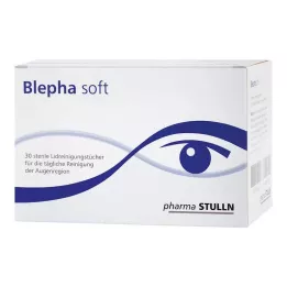 BLEPHA SOFT Akių vokų valymo servetėlės, 30 vnt