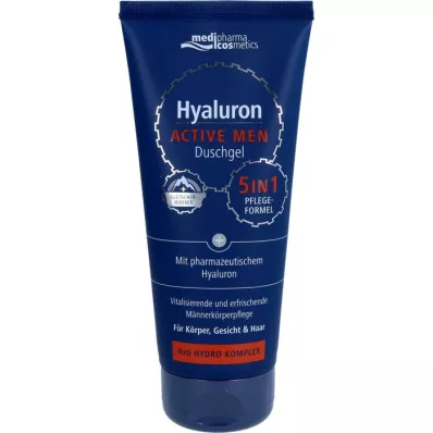 HYALURON ACTIVE MEN Dušo želė, 200 ml