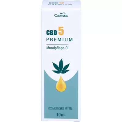 CBD CANEA 5 % aukščiausios kokybės kanapių aliejaus, 10 ml