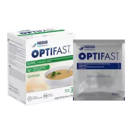 OPTIFAST Sriubos daržovių milteliai, 8X55 g