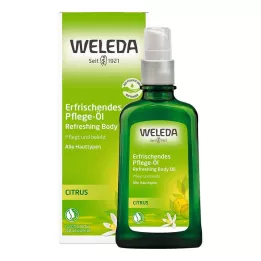 WELEDA Citrusinių vaisių gaivinamasis priežiūros aliejus, 100 ml