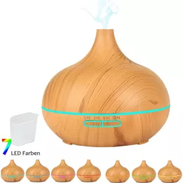 AROMA DIFFUSER Medinė konstrukcija su šviesos diodu, 1 vnt