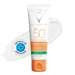 VICHY CAPITAL Soleil matt kremas nuo saulės.LSF 50+, 50 ml