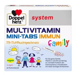 DOPPELHERZ Multivitaminų mini tablečių sistema, 20 vnt
