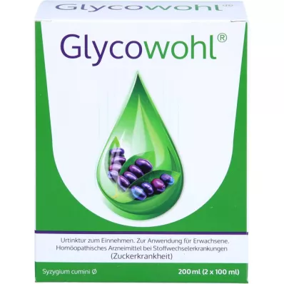 GLYCOWOHL Geriamieji lašai, 2X100 ml