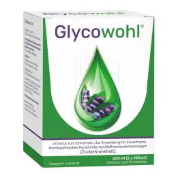 GLYCOWOHL Geriamieji lašai, 2X100 ml
