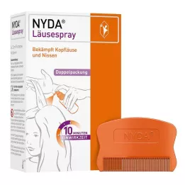 NYDA Purškalas nuo utėlių, 2X50 ml