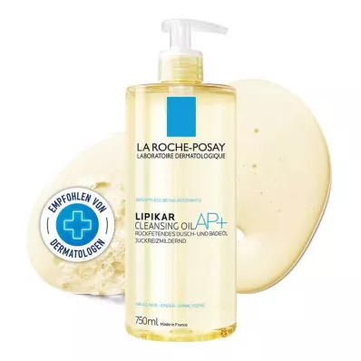 La Roche-Posay Lipikar dušo ir vonios aliejus AP + , 750 ml La Roche-Posay Lipikar dušo ir vonios aliejus AP + , 750 ml