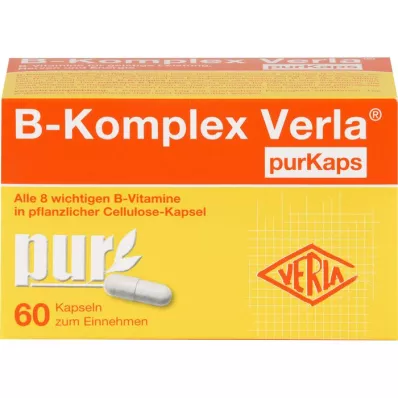 B-KOMPLEX Verla purKaps, 60 kapsulių