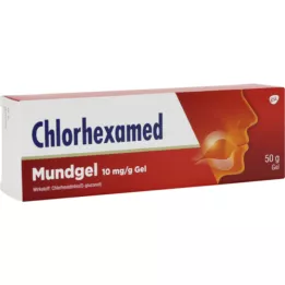 CHLORHEXAMED Geriamasis gelis 10 mg/g gelio, 50 g