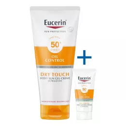 EUCERIN Saulės gelis-kremas Oil Control Body LSF 50+, 200 ml