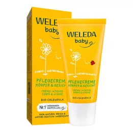 WELEDA Medetkų kūno priežiūros kremas &amp; Veido kremas, 30 ml