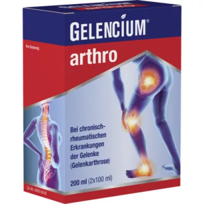 GELENCIUM artro mišinys, 2X100 ml