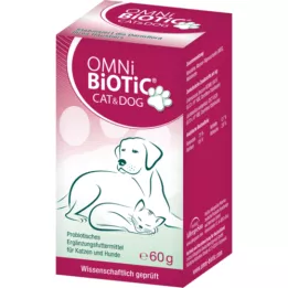 OMNI BiOTiC Cat &amp; Šunų milteliai, 60 g