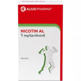 NICOTIN AL 1 mg/purškiamasis purškalas, skirtas vartoti per burną, 1 vnt