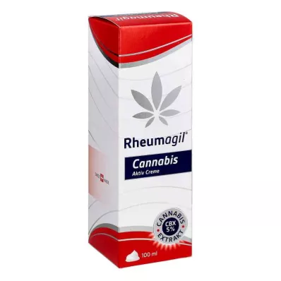 RHEUMAGIL Kanapių aktyvusis kremas, 100 ml