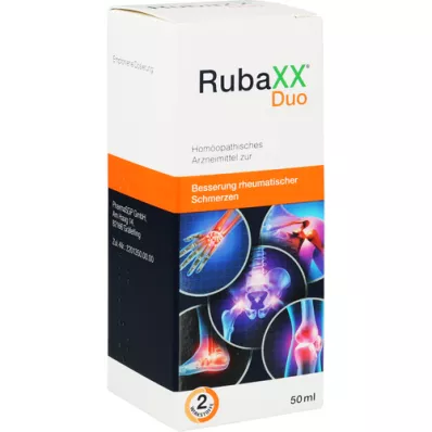 RUBAXX Duo lašai gerti, 50 ml