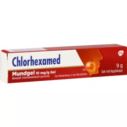 CHLORHEXAMED Geriamasis gelis 10 mg/g gelio, 9 g