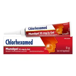 CHLORHEXAMED Geriamasis gelis 10 mg/g gelio, 9 g