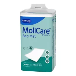 MOLICARE Premium lovos kilimėlis 5 lašai 40x60 cm, 30 vnt