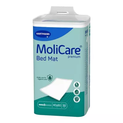 MOLICARE Premium lovos kilimėlis 5 lašai 40x60 cm, 30 vnt