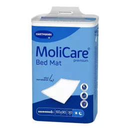MOLICARE Premium lovos kilimėlis 9 lašai 60x90 cm, 30 vnt