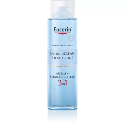 EUCERIN DermatoCLEAN Hyal.Miz.valomasis skystis 3in1, 400 ml