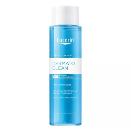 EUCERIN DermatoCLEAN Hyal.Miz.valomasis skystis 3in1, 400 ml