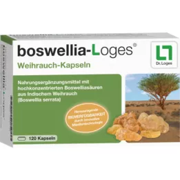 BOSWELLIA-LOGES Smilkalų kapsulės, 120 kapsulių