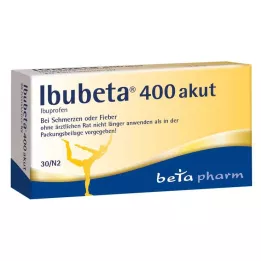 IBUBETA 400 aštrių plėvele dengtų tablečių, 30 vnt
