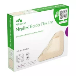 MEPILEX Border Flex Lite putų tvarstis 4x5 cm, 10 vnt