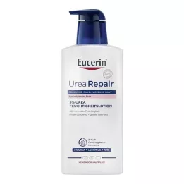 EUCERIN UreaRepair PLUS 5 % losjonas su kvapiosiomis medžiagomis, 400 ml