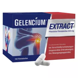 GELENCIUM EXTRACT vaistažolių plėvele dengtos tabletės, 150 vnt
