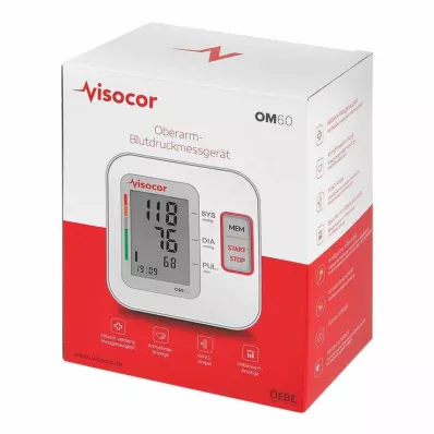 Visocor žasto kraujospūdžio matuoklis OM60, 1 vnt