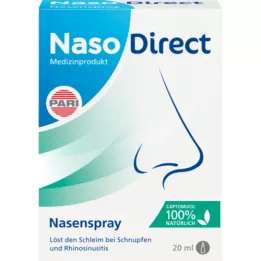 NASODIRECT Nosies purškalas su kaptomucilu, 20 ml