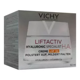 VICHY LIFTACTIV Stangrinamasis kremas nuo raukšlių.LSF 30, 50 ml
