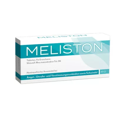 MELISTON Tabletės, 40 vnt MELISTON Tabletės, 40 vnt
