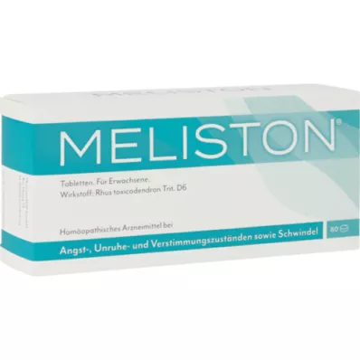 MELISTON Tabletės, 80 vnt