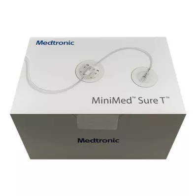 Minimed Sure-T 10 mm 80 cm infuzinis rinkinys, 10 vnt