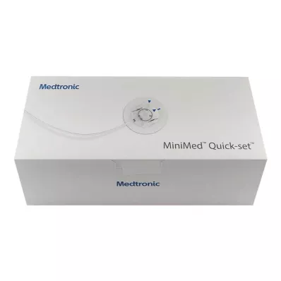 Minimed Quick-Set 6 mm 45 cm infuzinis rinkinys, 10 vnt